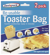 Seal-A-Pack 2pc Toaster Bags